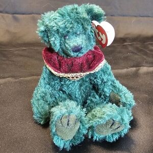 TY Attic Treasures Laurel Bear Plush Vintage